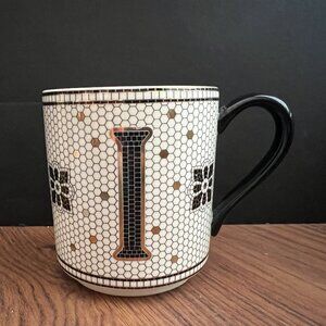Anthropologie Bistro "I" Mug